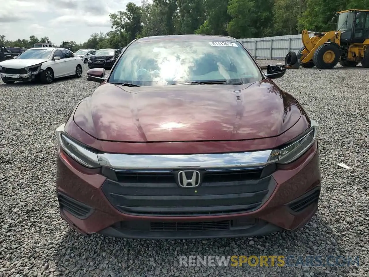 5 Photograph of a damaged car 19XZE4F98KE019962 HONDA INSIGHT 2019