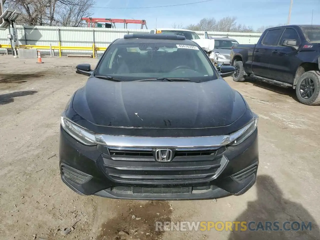 5 Photograph of a damaged car 19XZE4F99KE003172 HONDA INSIGHT 2019