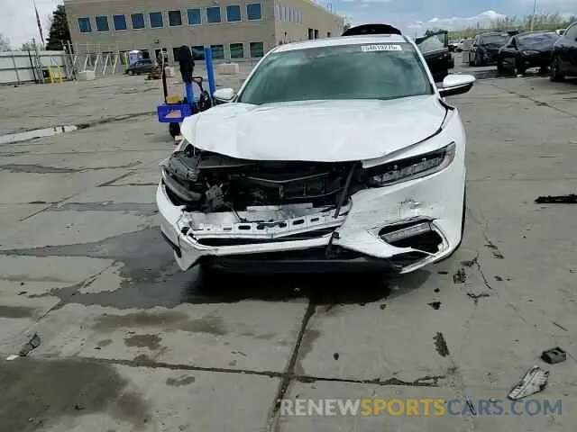 13 Photograph of a damaged car 19XZE4F9XKE007764 HONDA INSIGHT 2019