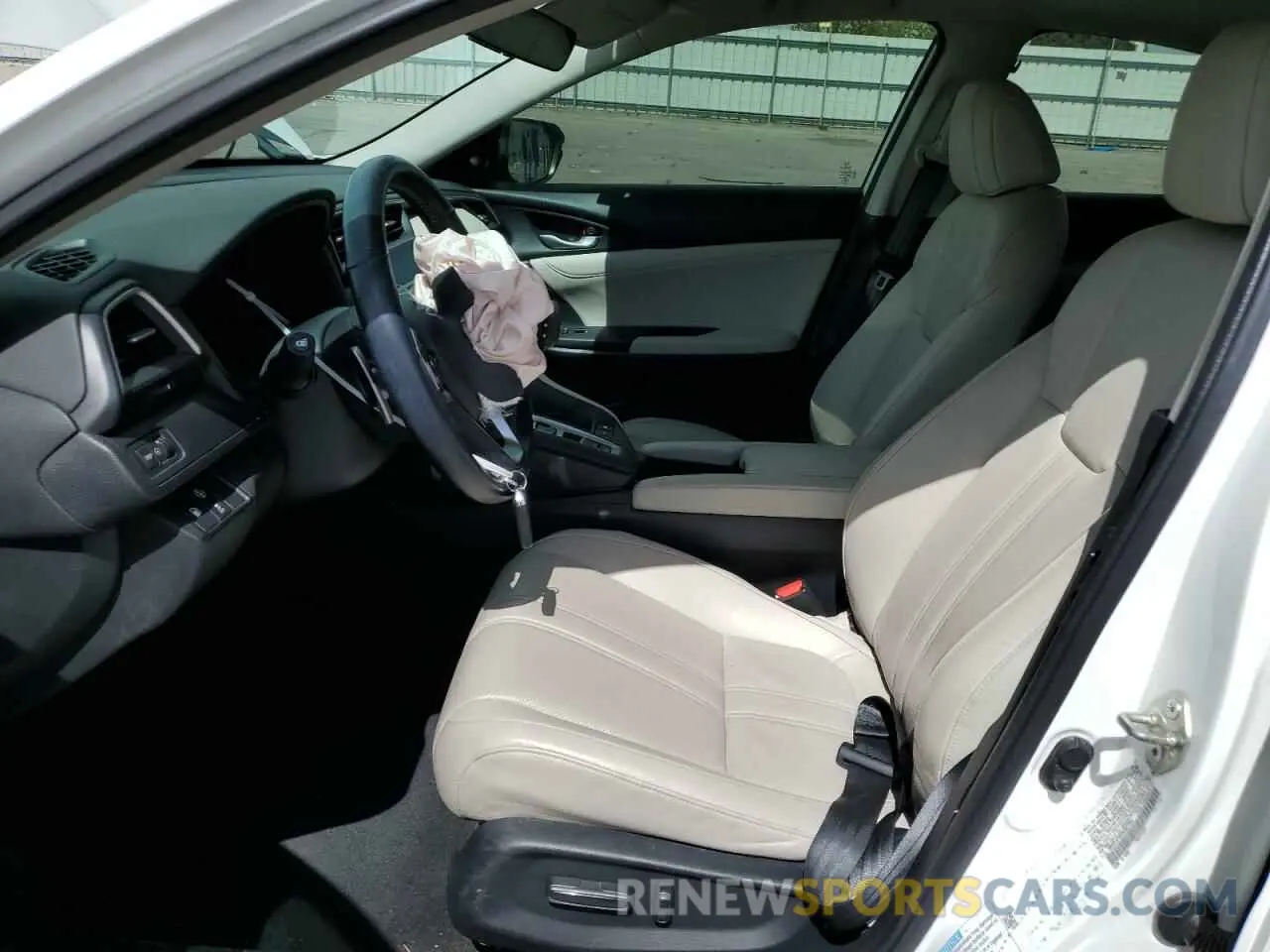 7 Photograph of a damaged car 19XZE4F9XKE007764 HONDA INSIGHT 2019