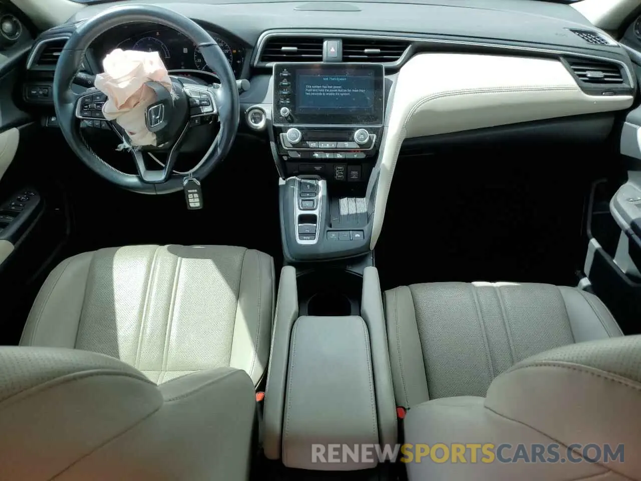 8 Photograph of a damaged car 19XZE4F9XKE007764 HONDA INSIGHT 2019