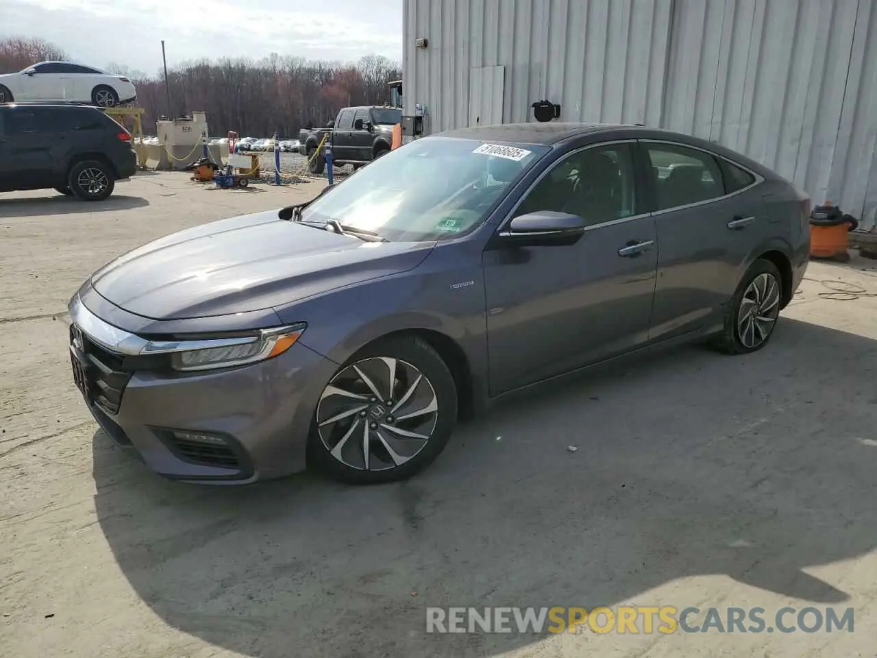 1 Photograph of a damaged car 19XZE4F9XKE011331 HONDA INSIGHT 2019