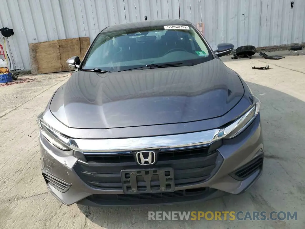 5 Photograph of a damaged car 19XZE4F9XKE011331 HONDA INSIGHT 2019