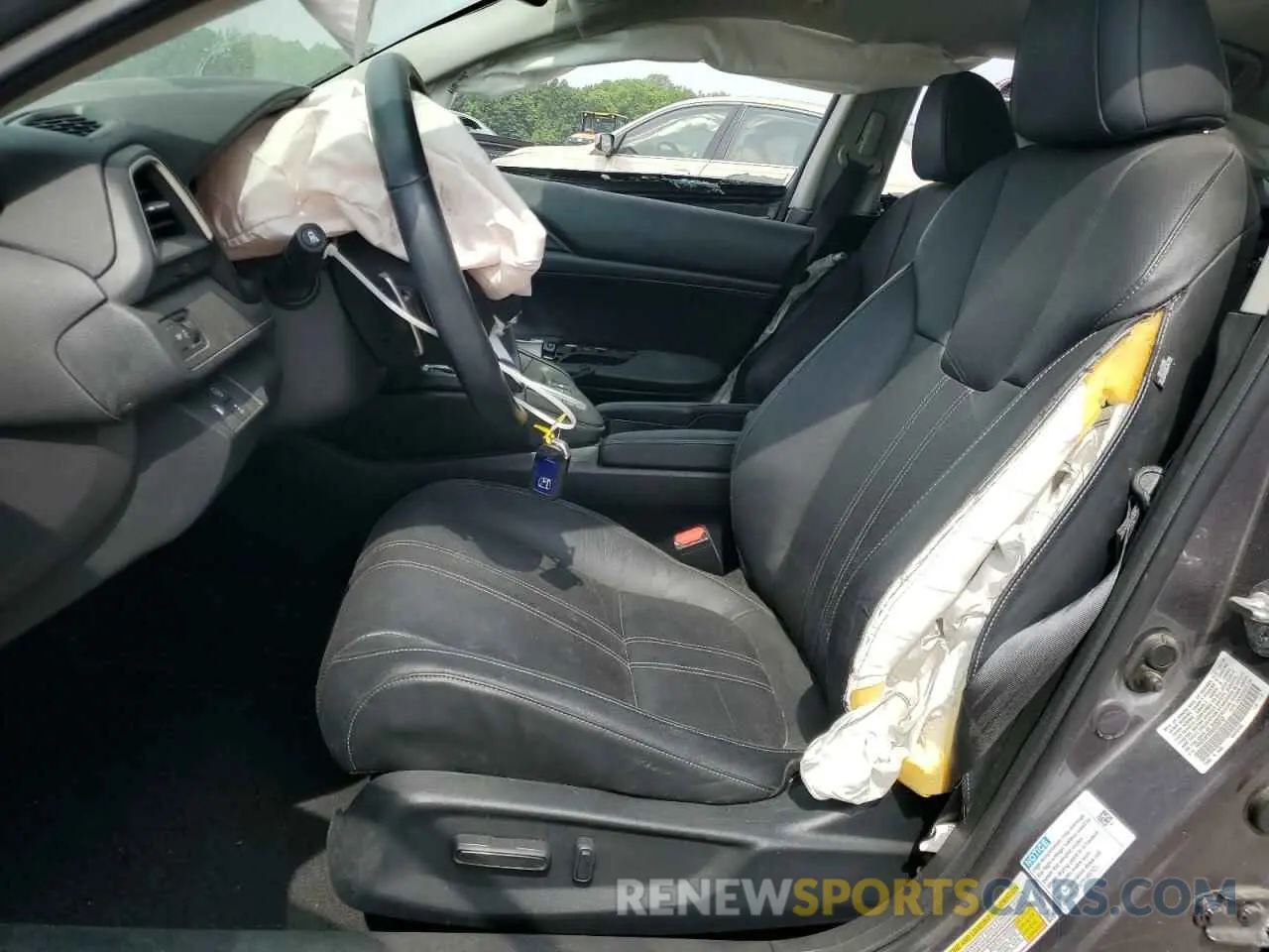 7 Photograph of a damaged car 19XZE4F9XKE020742 HONDA INSIGHT 2019