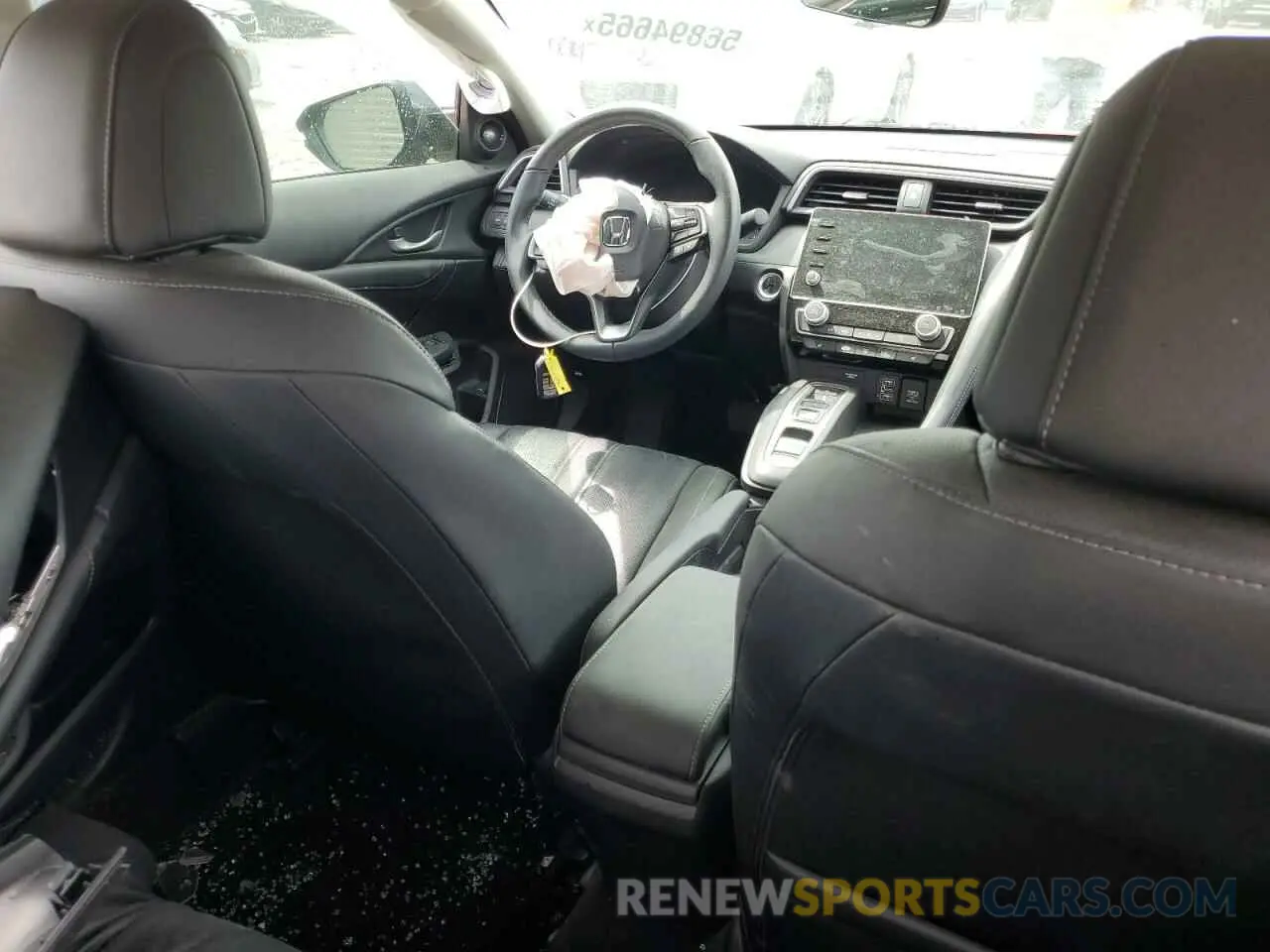 8 Photograph of a damaged car 19XZE4F9XKE020742 HONDA INSIGHT 2019