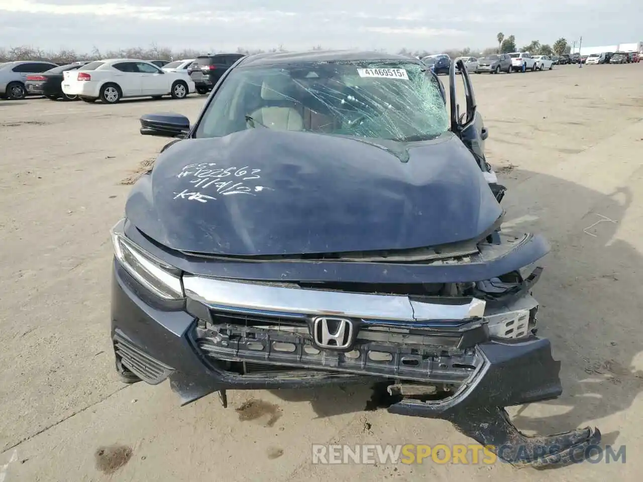 5 Photograph of a damaged car 19XZE4F50LE000627 HONDA INSIGHT 2020