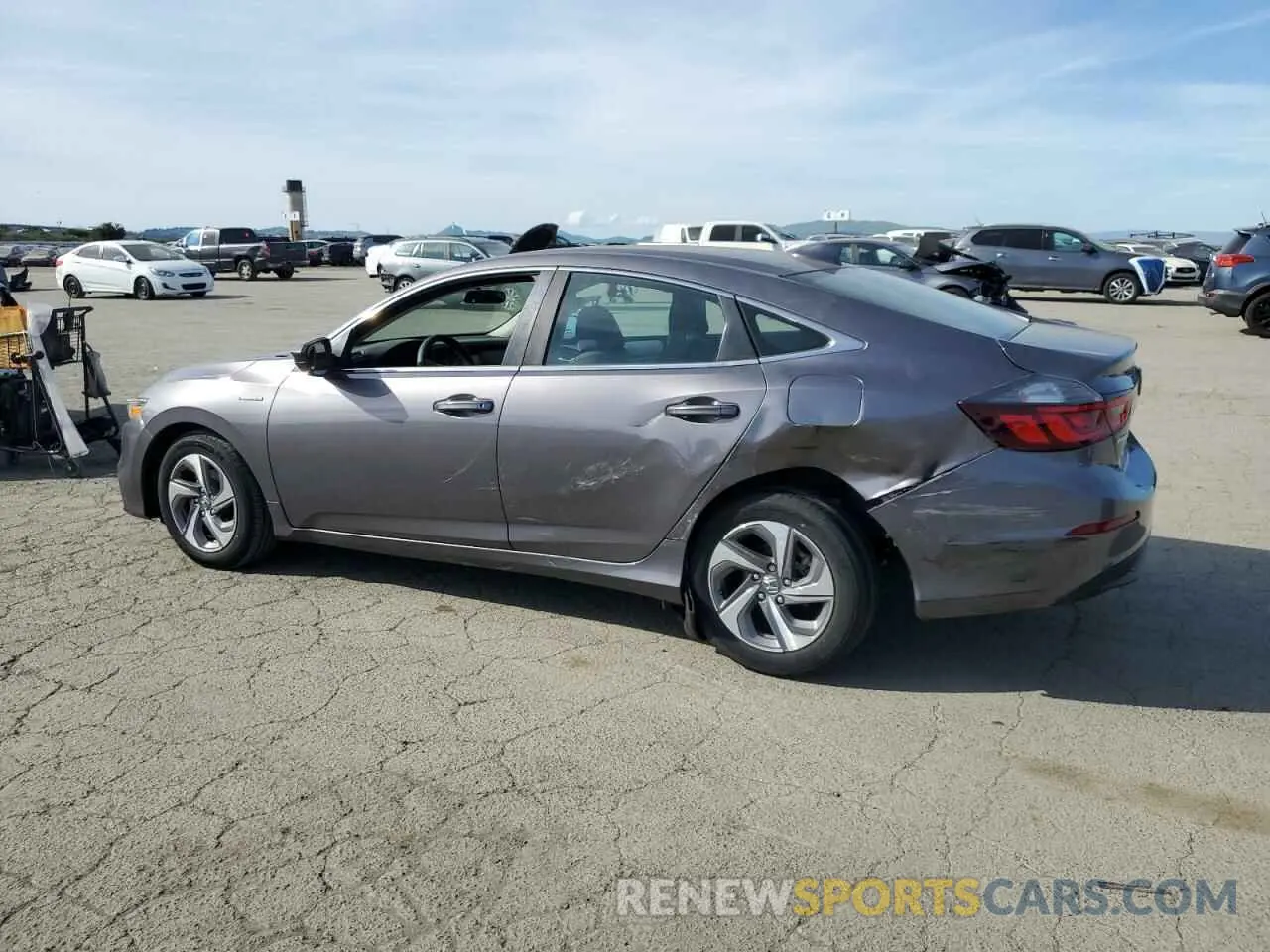 2 Photograph of a damaged car 19XZE4F50LE004306 HONDA INSIGHT 2020