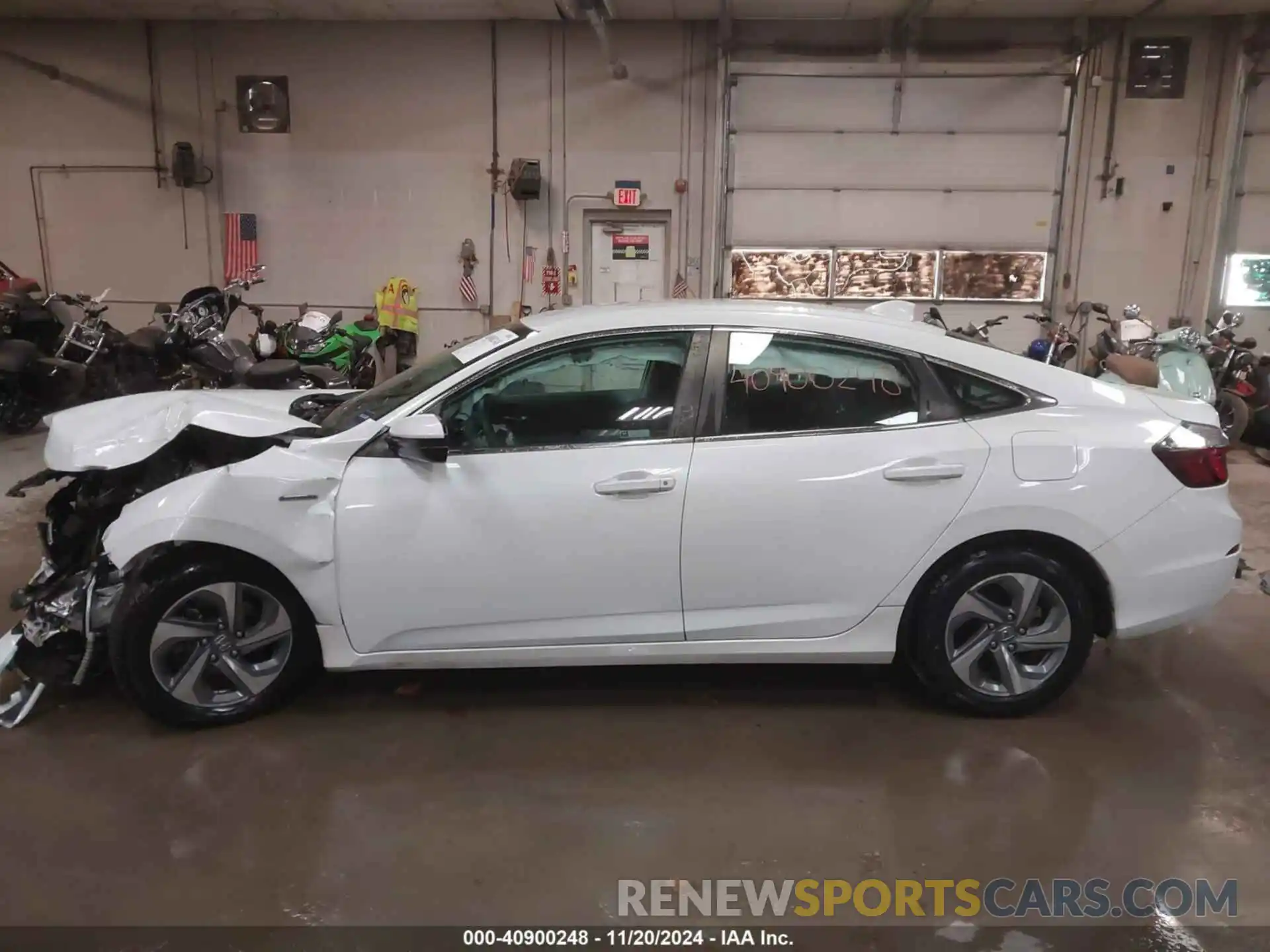 15 Photograph of a damaged car 19XZE4F50LE007397 HONDA INSIGHT 2020