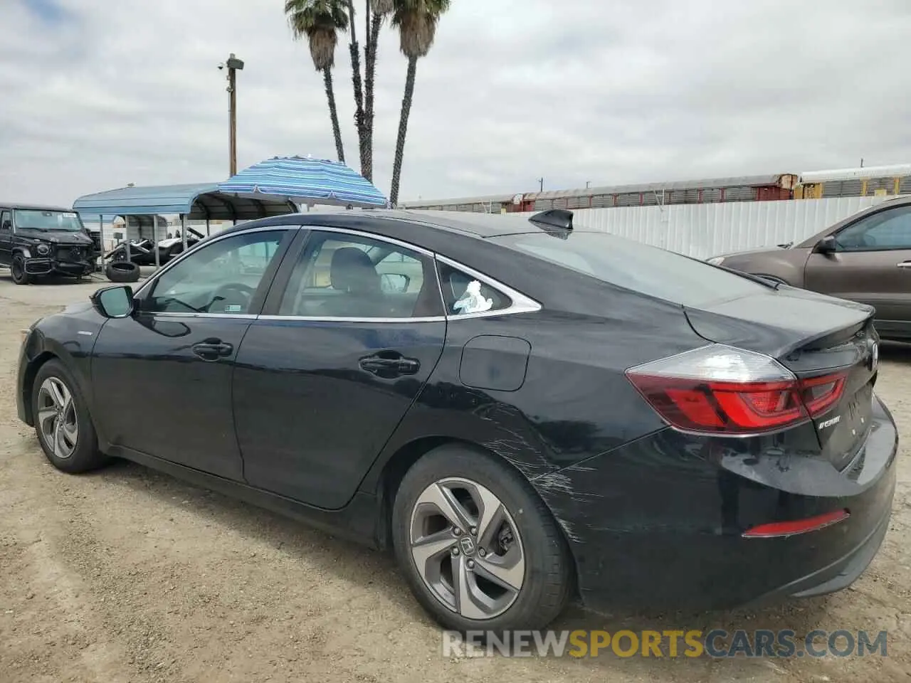 2 Photograph of a damaged car 19XZE4F50LE009232 HONDA INSIGHT 2020