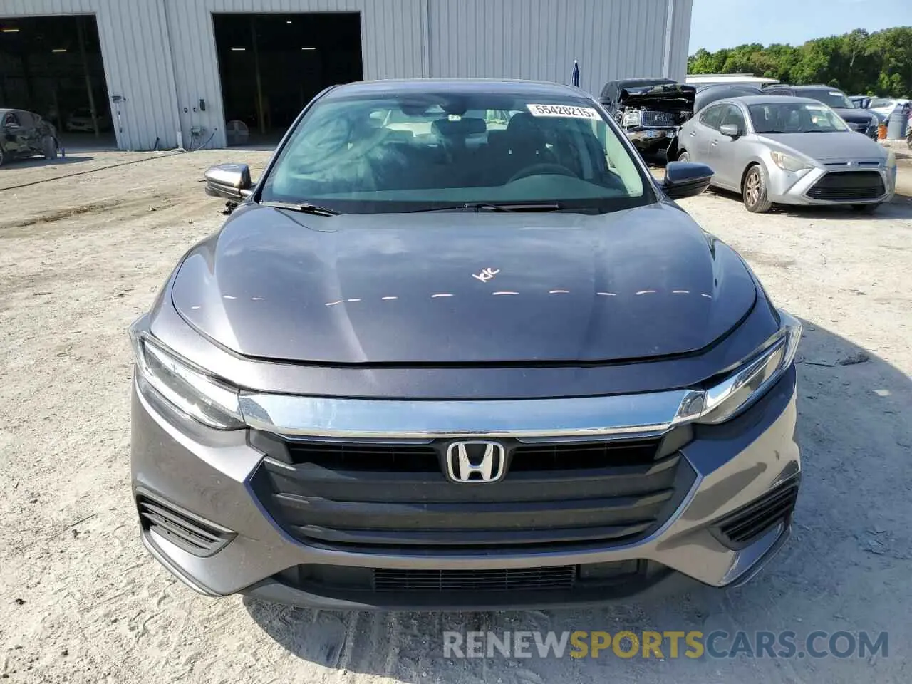 5 Photograph of a damaged car 19XZE4F51LE006856 HONDA INSIGHT 2020