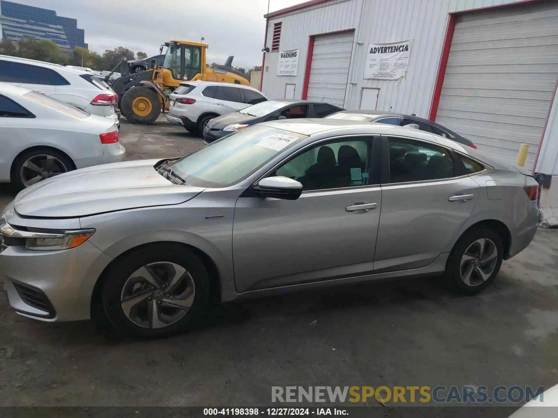 15 Photograph of a damaged car 19XZE4F51LE014570 HONDA INSIGHT 2020