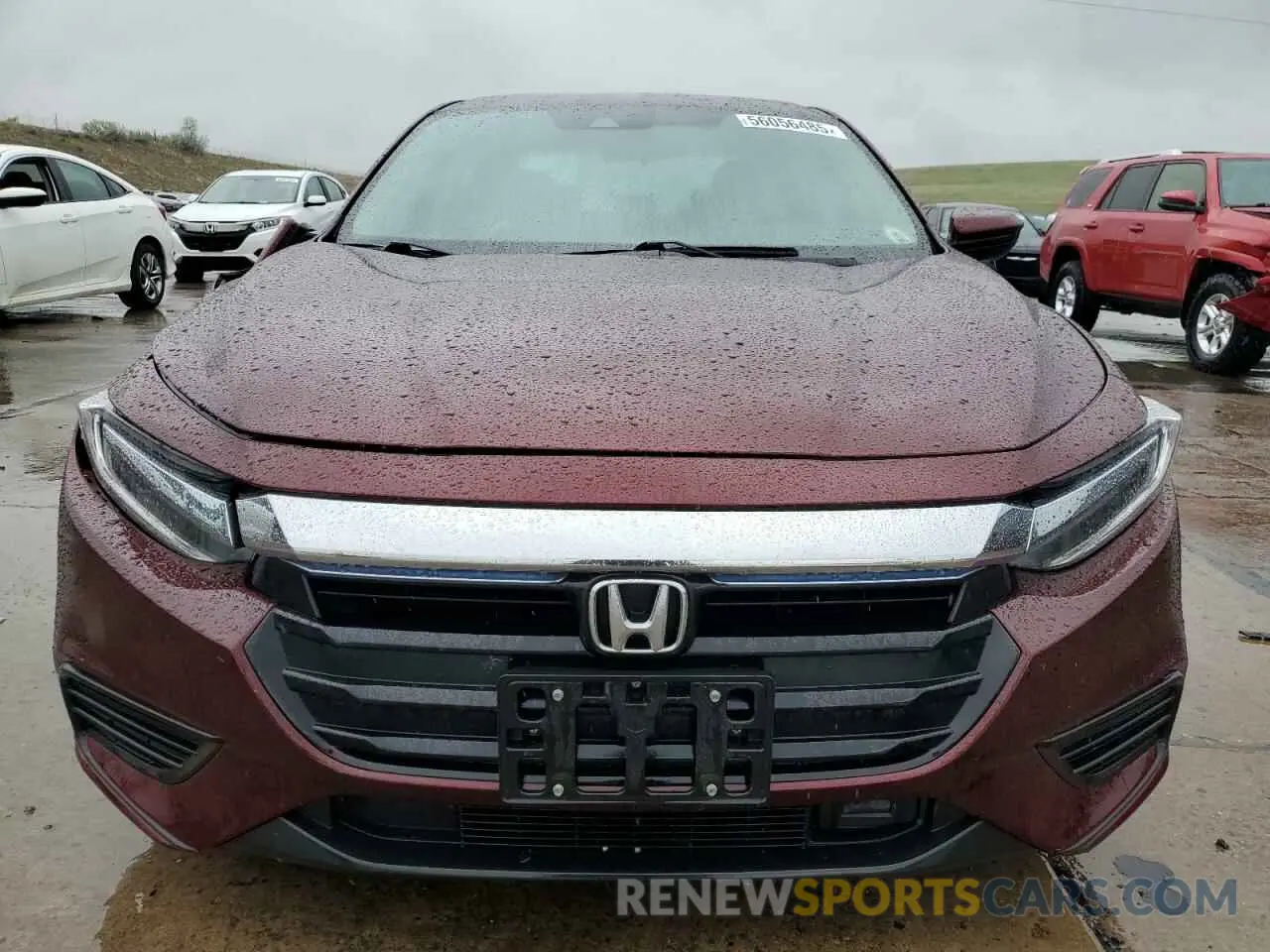 5 Photograph of a damaged car 19XZE4F52LE011113 HONDA INSIGHT 2020