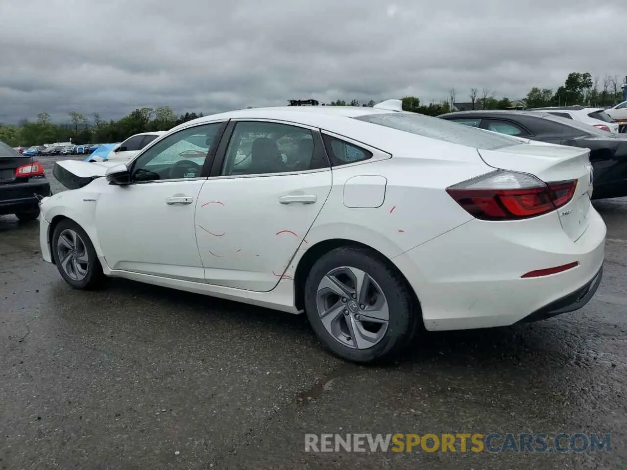 2 Photograph of a damaged car 19XZE4F53LE003859 HONDA INSIGHT 2020