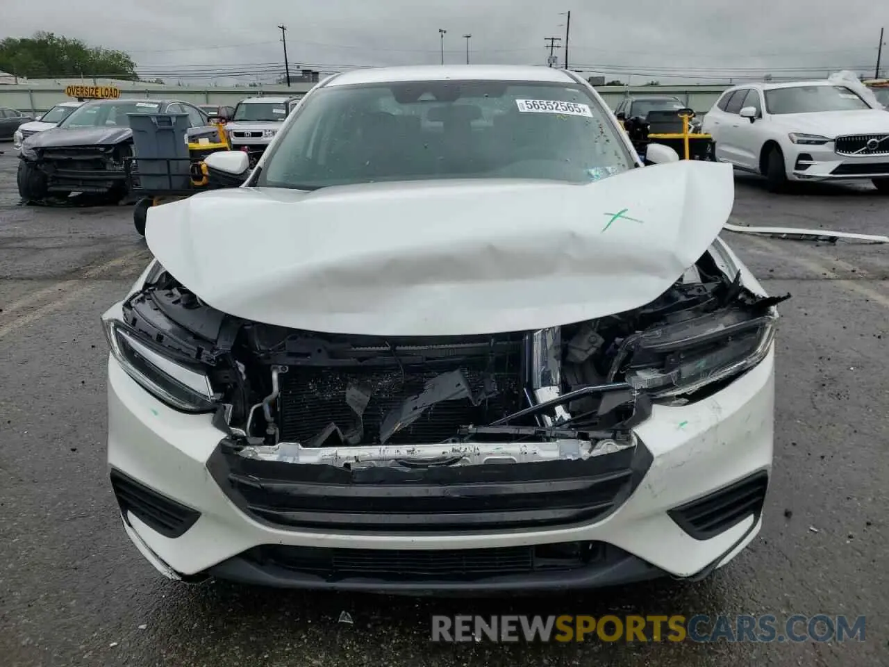 5 Photograph of a damaged car 19XZE4F53LE003859 HONDA INSIGHT 2020