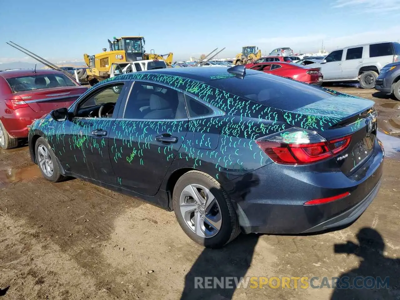 2 Photograph of a damaged car 19XZE4F53LE005949 HONDA INSIGHT 2020