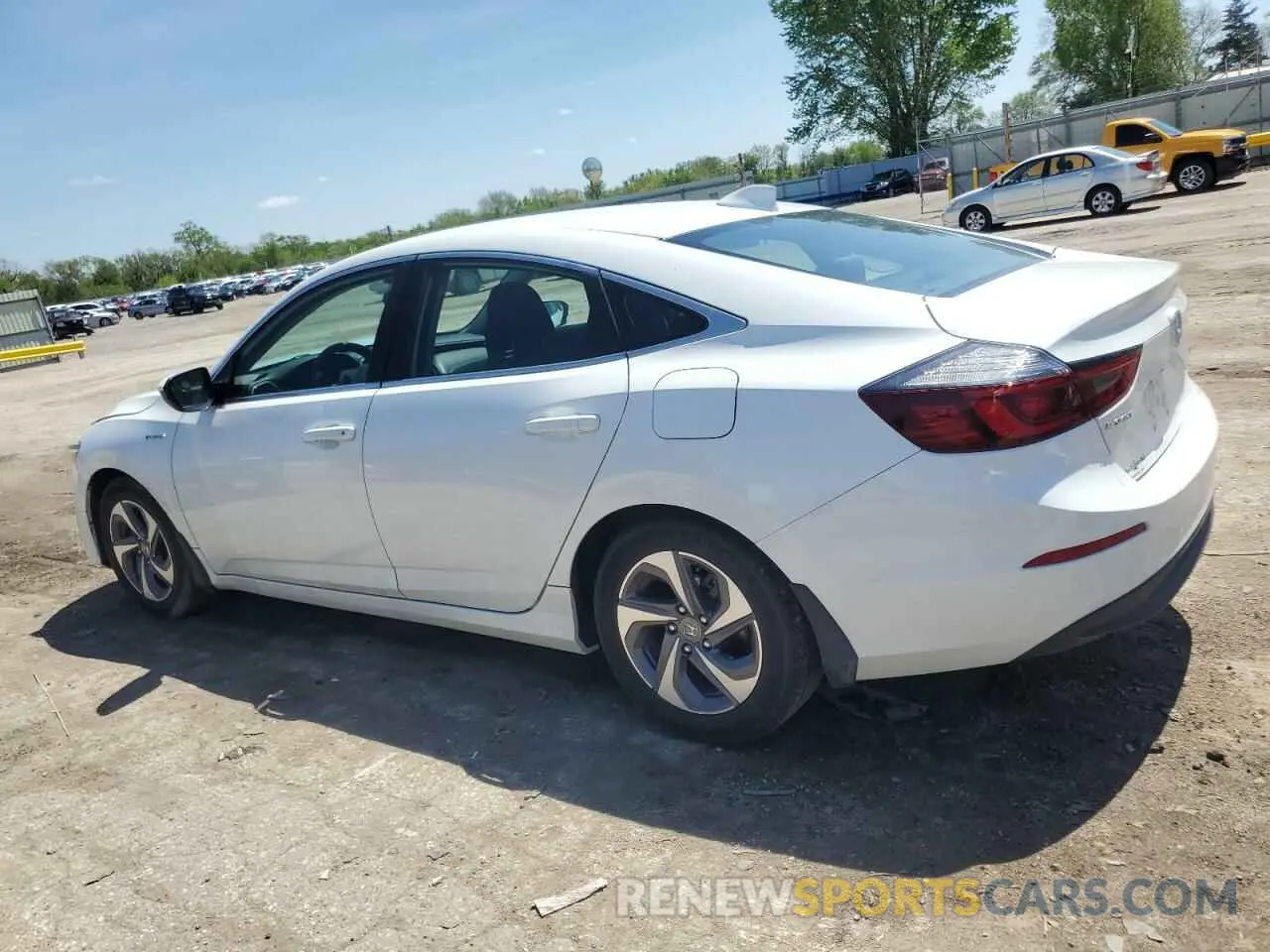 2 Photograph of a damaged car 19XZE4F53LE007961 HONDA INSIGHT 2020