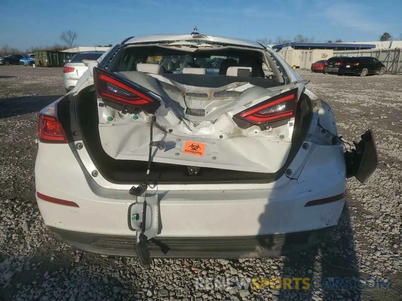 6 Photograph of a damaged car 19XZE4F53LE009595 HONDA INSIGHT 2020