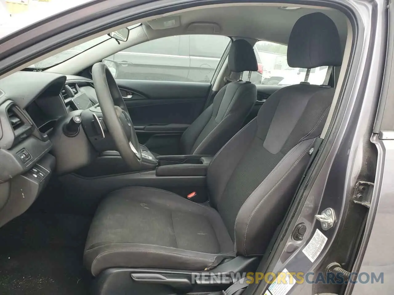 7 Photograph of a damaged car 19XZE4F53LE014764 HONDA INSIGHT 2020
