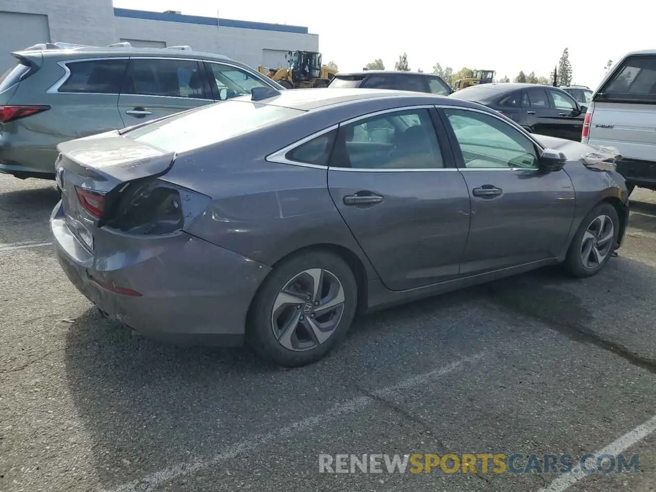 3 Photograph of a damaged car 19XZE4F54LE007306 HONDA INSIGHT 2020
