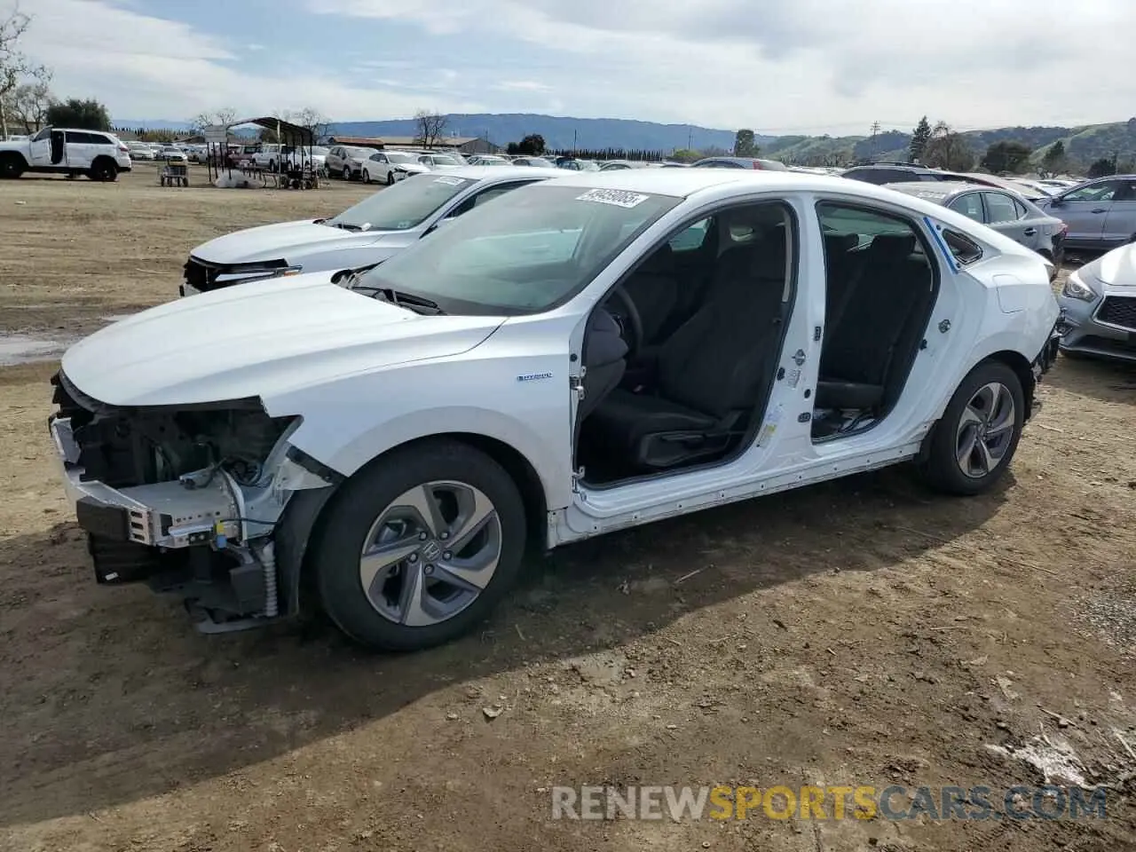 1 Photograph of a damaged car 19XZE4F56LE012510 HONDA INSIGHT 2020