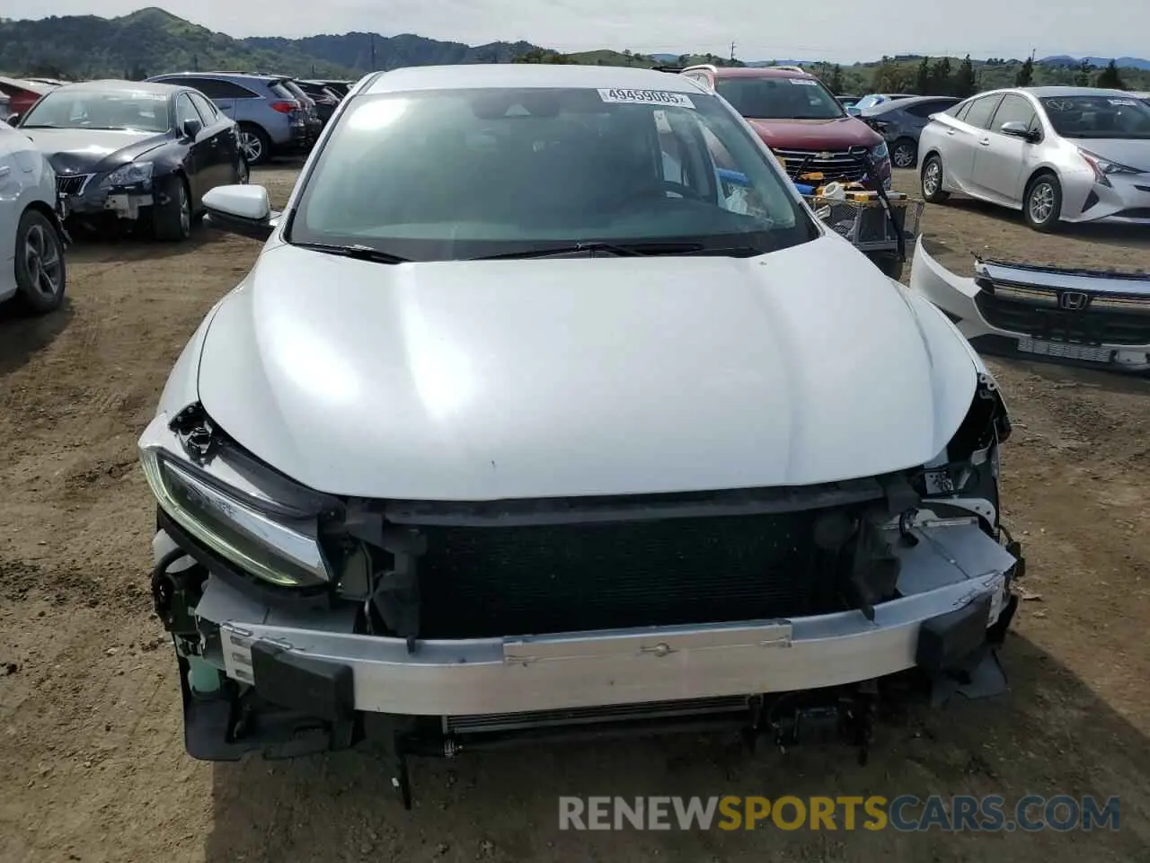 5 Photograph of a damaged car 19XZE4F56LE012510 HONDA INSIGHT 2020
