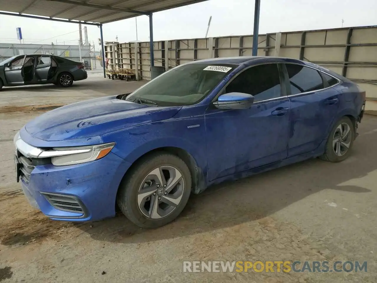 1 Photograph of a damaged car 19XZE4F57LE007218 HONDA INSIGHT 2020