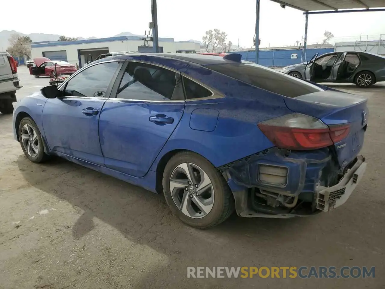 2 Photograph of a damaged car 19XZE4F57LE007218 HONDA INSIGHT 2020
