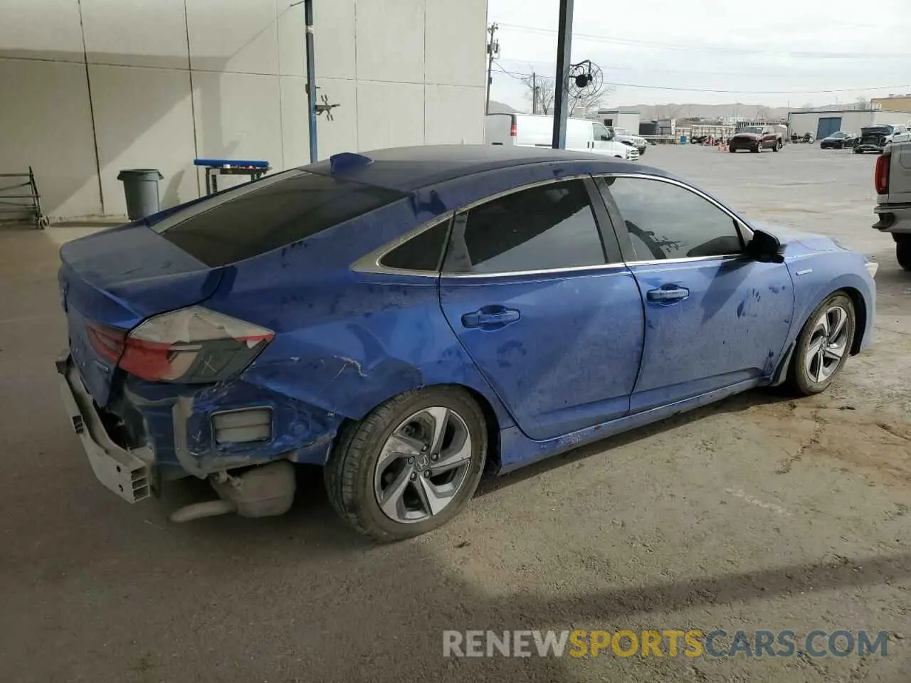 3 Photograph of a damaged car 19XZE4F57LE007218 HONDA INSIGHT 2020