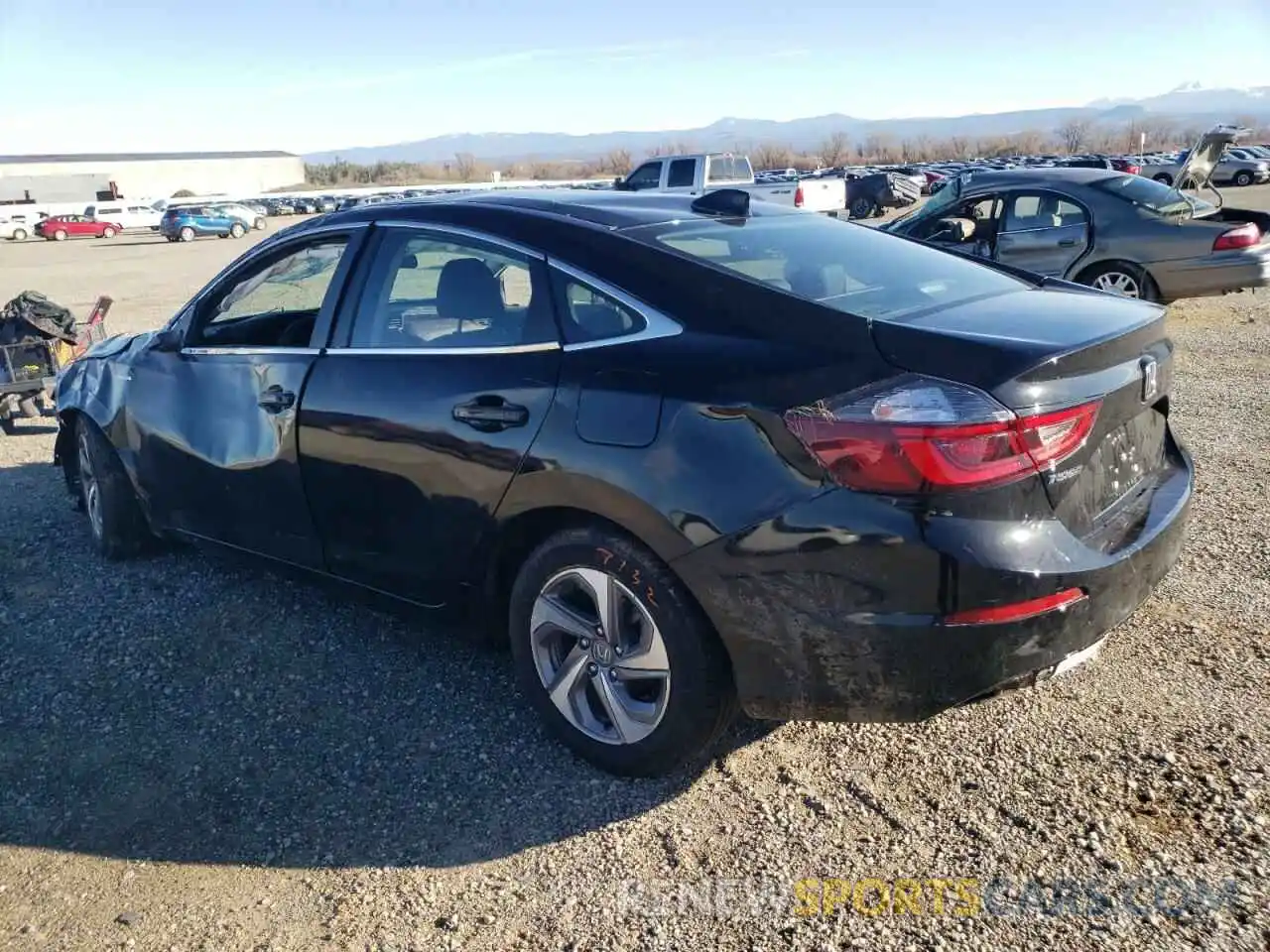 2 Photograph of a damaged car 19XZE4F58LE008426 HONDA INSIGHT 2020