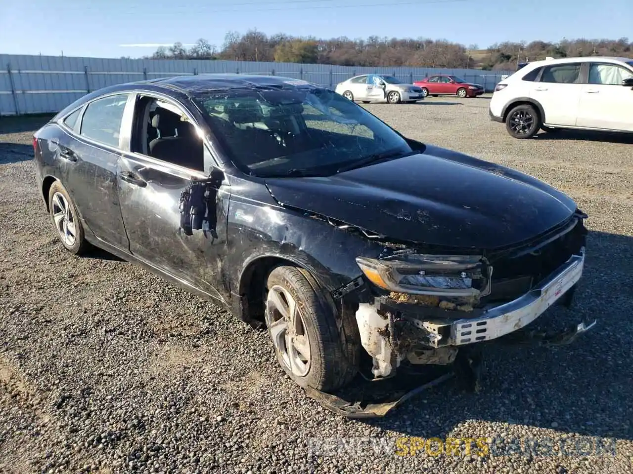 4 Photograph of a damaged car 19XZE4F58LE008426 HONDA INSIGHT 2020