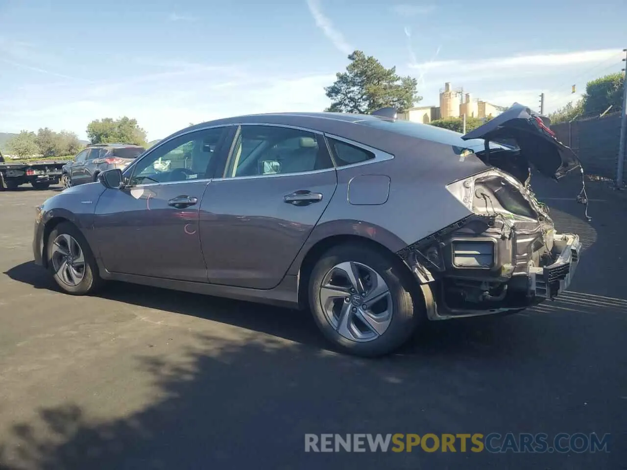 2 Photograph of a damaged car 19XZE4F58LE014761 HONDA INSIGHT 2020