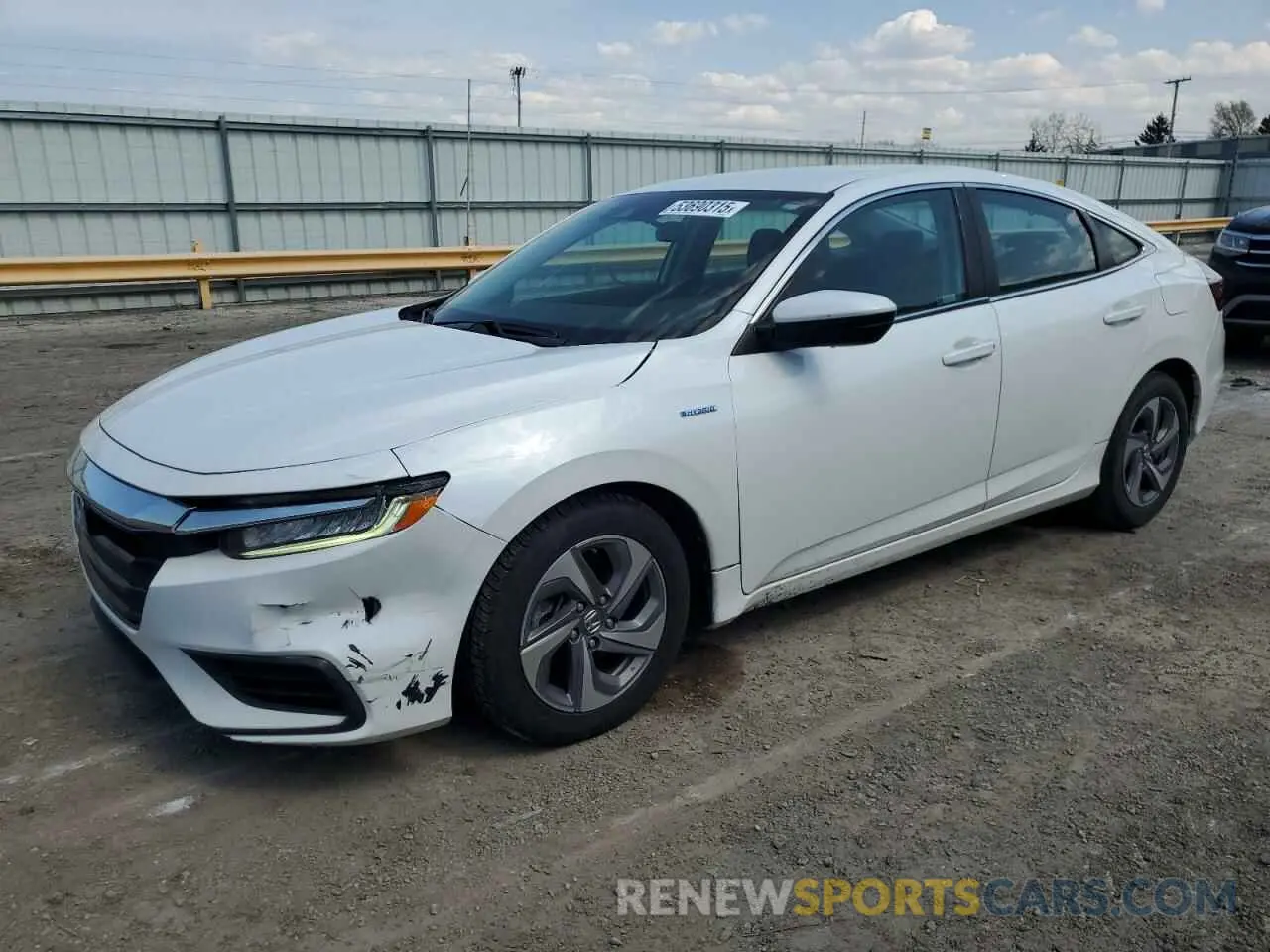 1 Photograph of a damaged car 19XZE4F59LE003946 HONDA INSIGHT 2020