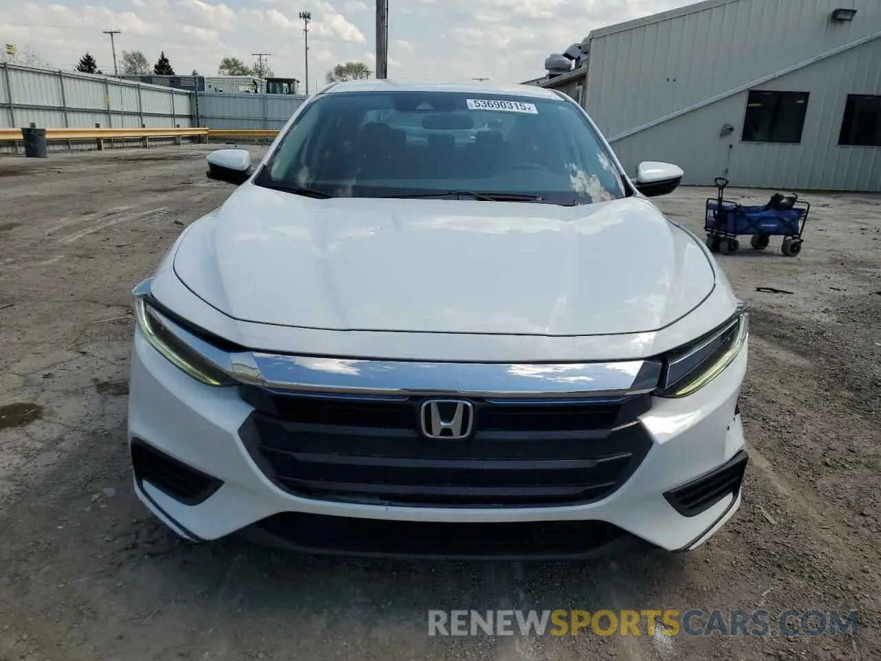 5 Photograph of a damaged car 19XZE4F59LE003946 HONDA INSIGHT 2020