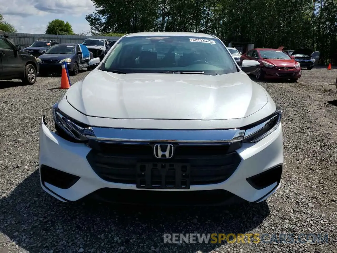 5 Photograph of a damaged car 19XZE4F59LE006412 HONDA INSIGHT 2020
