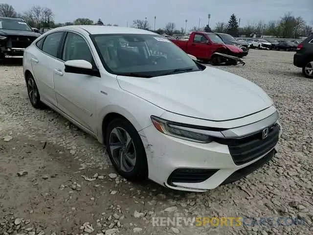 10 Photograph of a damaged car 19XZE4F59LE011321 HONDA INSIGHT 2020