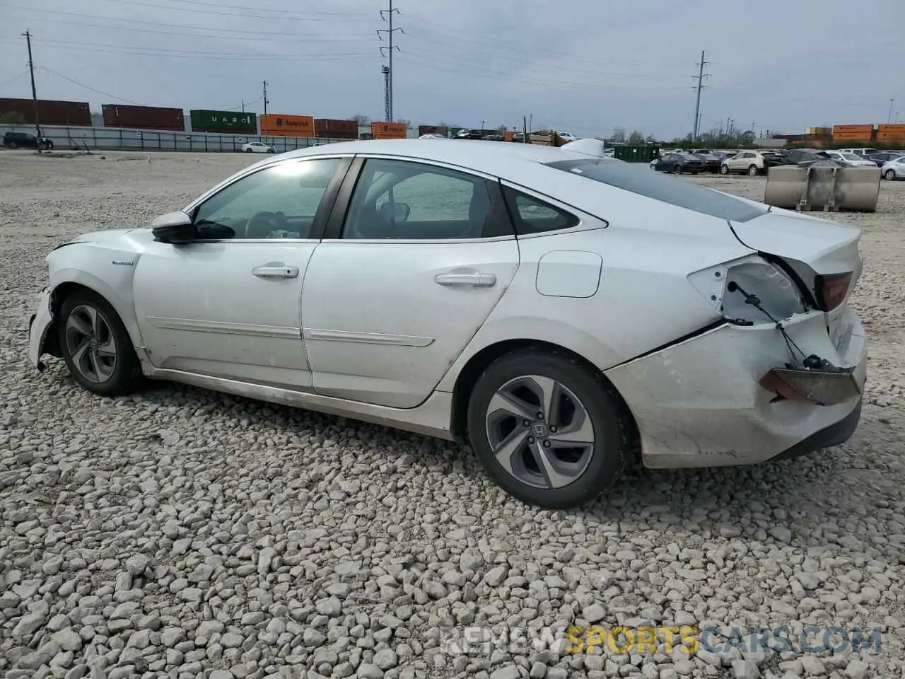 2 Photograph of a damaged car 19XZE4F59LE011321 HONDA INSIGHT 2020