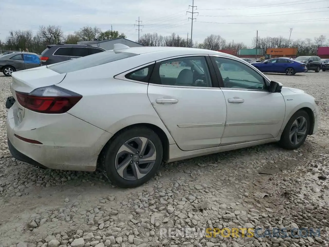 3 Photograph of a damaged car 19XZE4F59LE011321 HONDA INSIGHT 2020