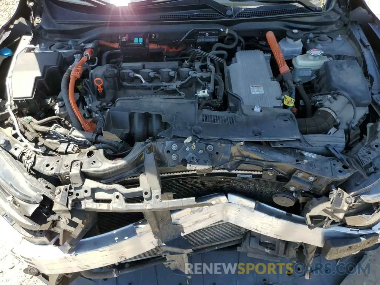 11 Photograph of a damaged car 19XZE4F59LE012095 HONDA INSIGHT 2020