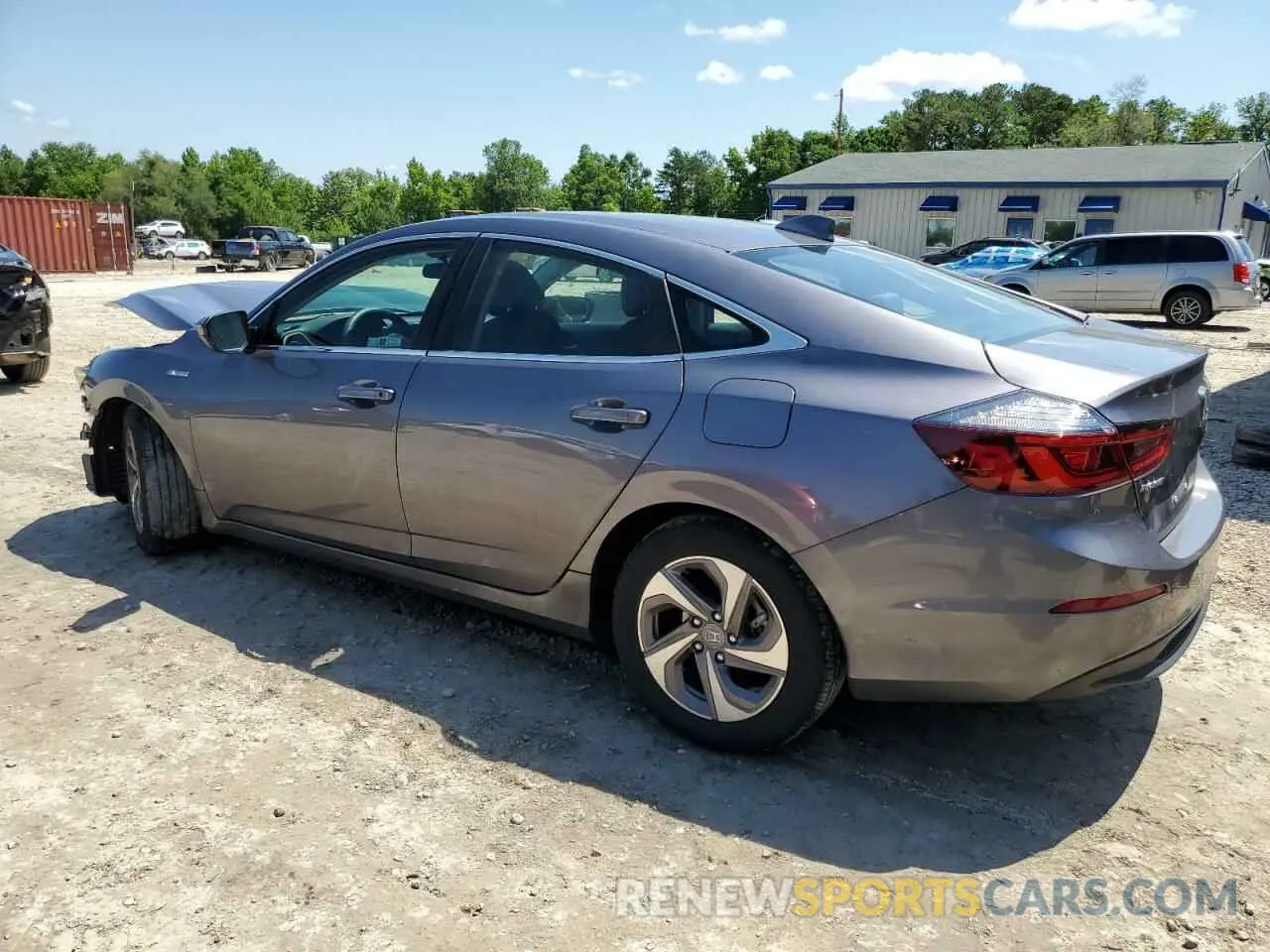 2 Photograph of a damaged car 19XZE4F59LE012095 HONDA INSIGHT 2020