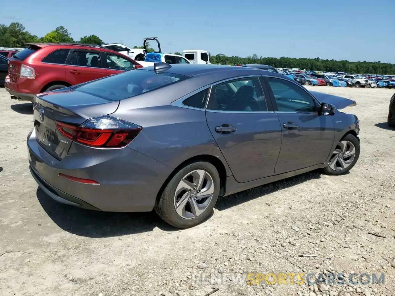 3 Photograph of a damaged car 19XZE4F59LE012095 HONDA INSIGHT 2020