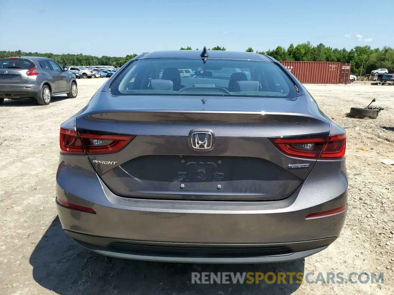 6 Photograph of a damaged car 19XZE4F59LE012095 HONDA INSIGHT 2020
