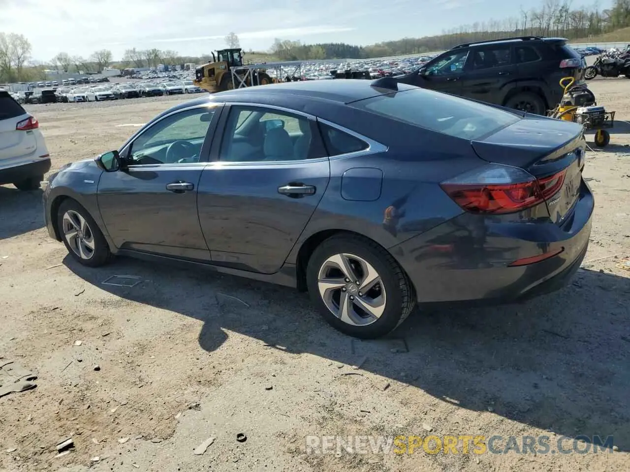 2 Photograph of a damaged car 19XZE4F59LE013005 HONDA INSIGHT 2020