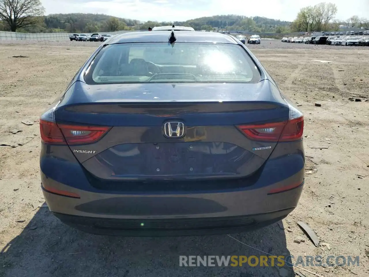 6 Photograph of a damaged car 19XZE4F59LE013005 HONDA INSIGHT 2020