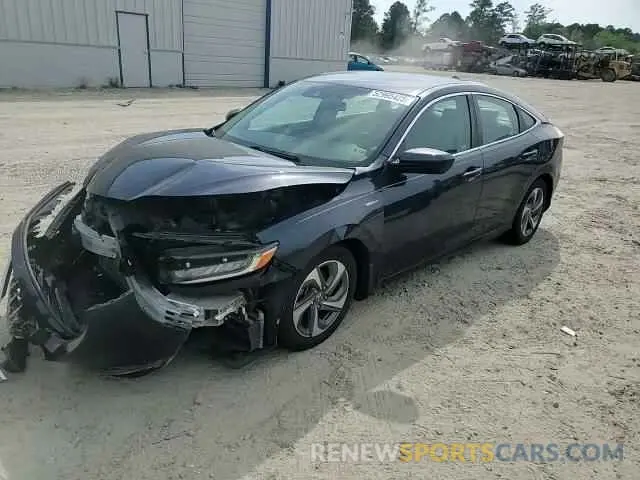 10 Photograph of a damaged car 19XZE4F59LE013876 HONDA INSIGHT 2020
