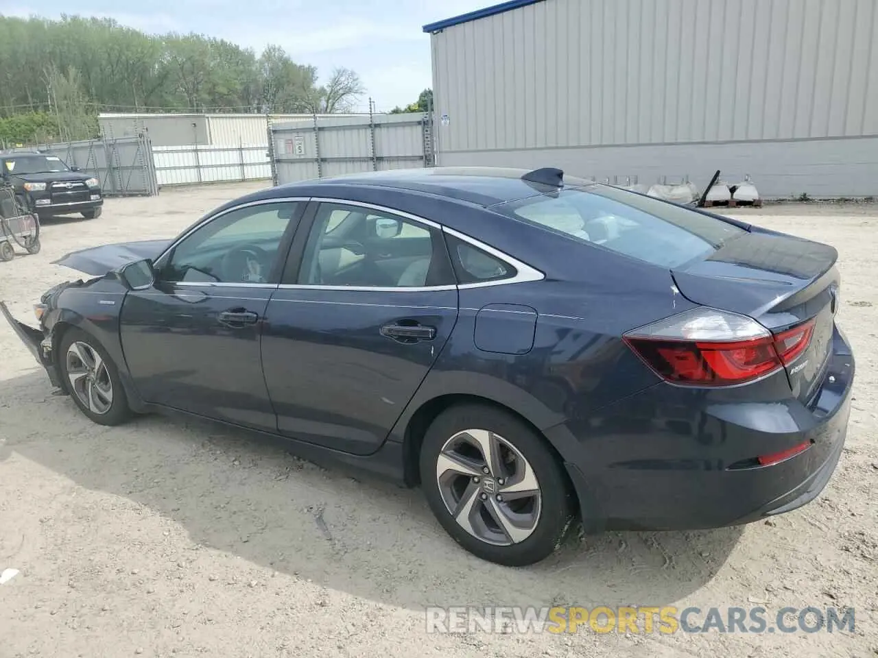 2 Photograph of a damaged car 19XZE4F59LE013876 HONDA INSIGHT 2020