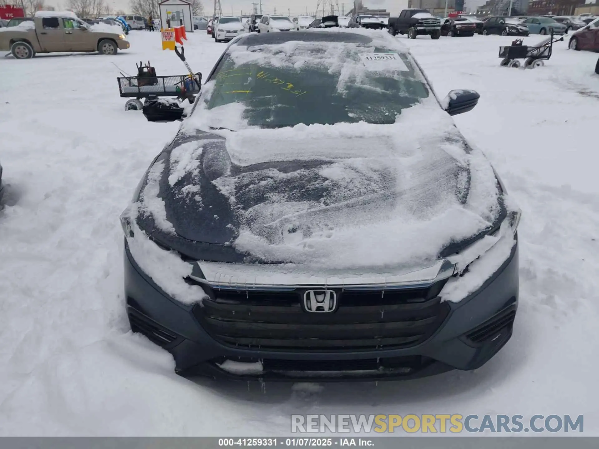 12 Photograph of a damaged car 19XZE4F5XLE008024 HONDA INSIGHT 2020