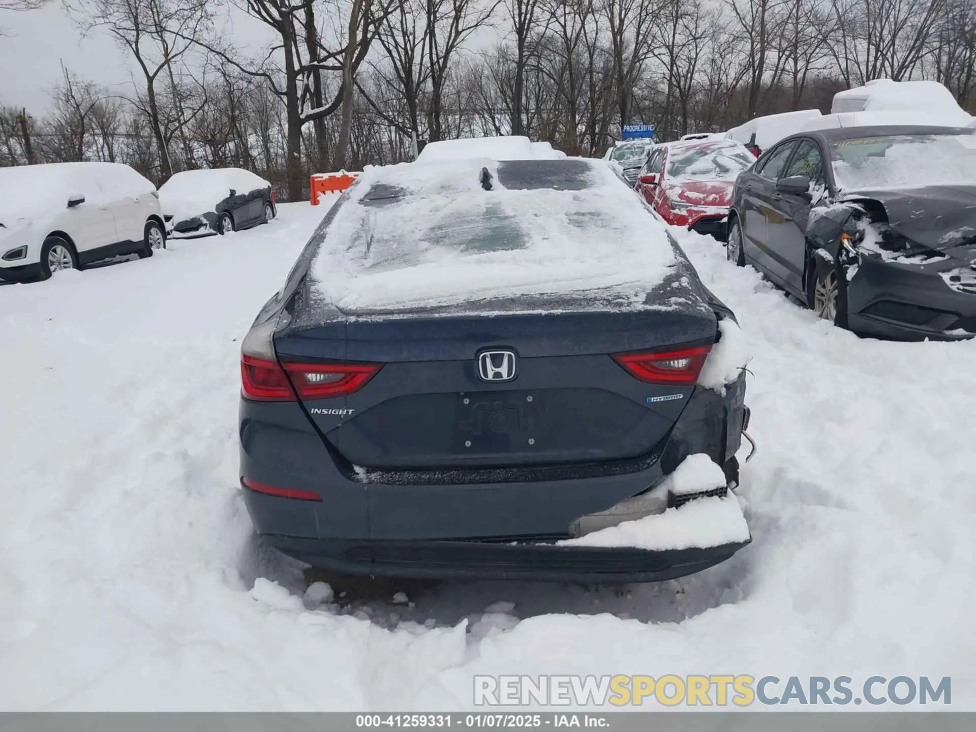 16 Photograph of a damaged car 19XZE4F5XLE008024 HONDA INSIGHT 2020