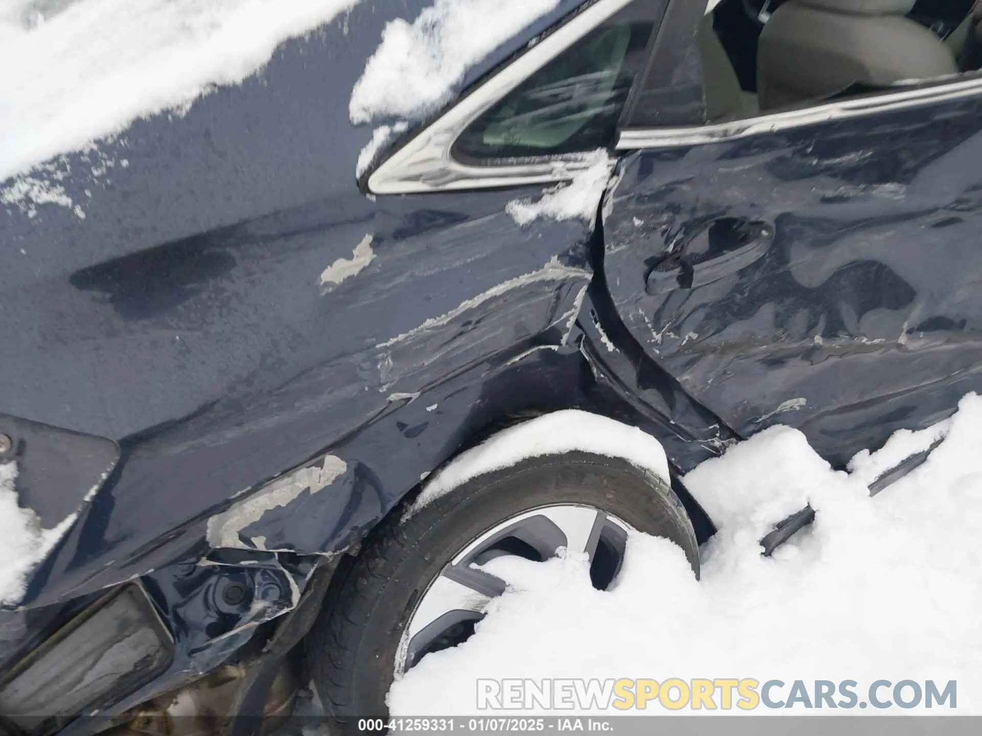 6 Photograph of a damaged car 19XZE4F5XLE008024 HONDA INSIGHT 2020