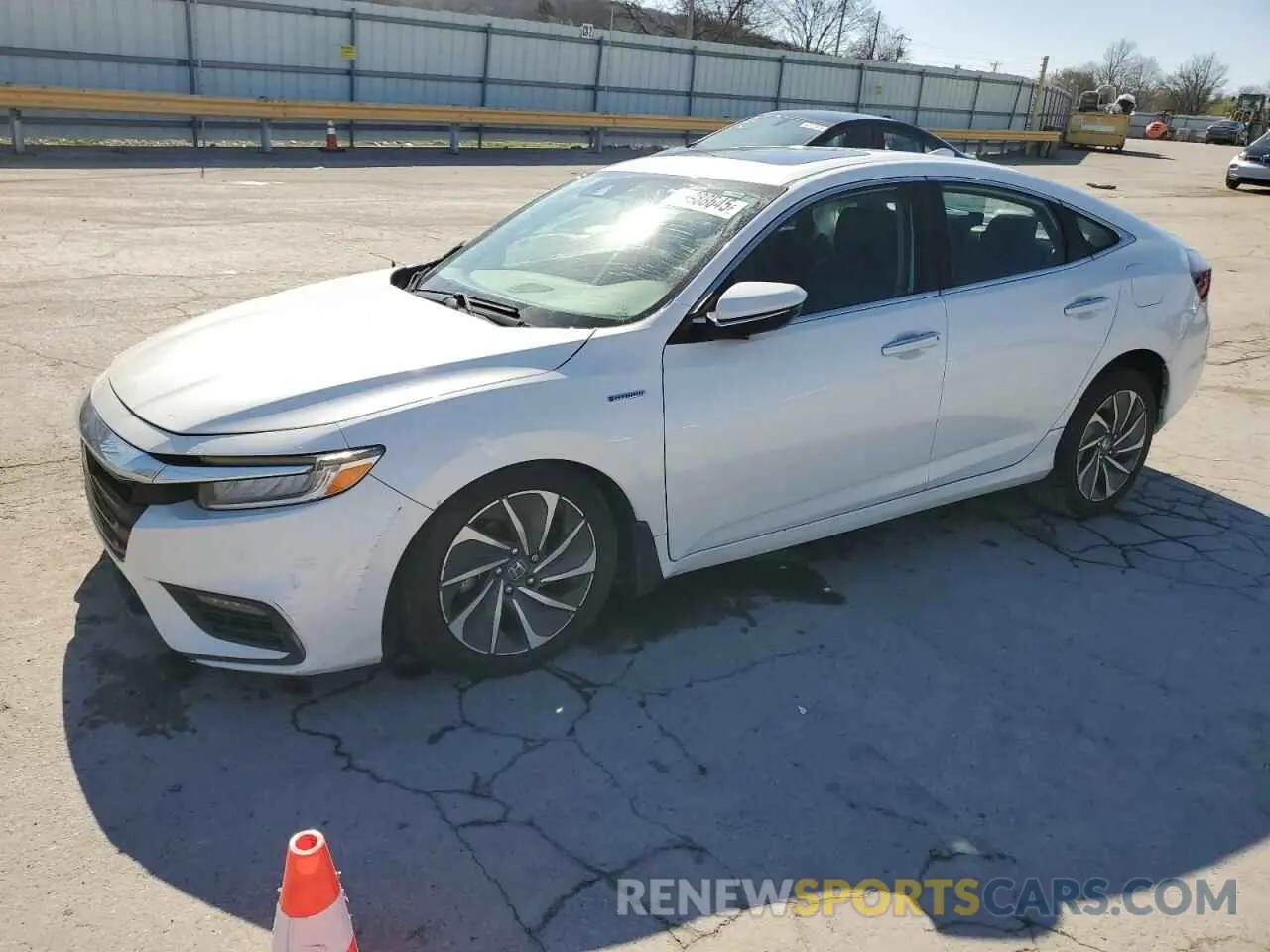 1 Photograph of a damaged car 19XZE4F77LE400170 HONDA INSIGHT 2020