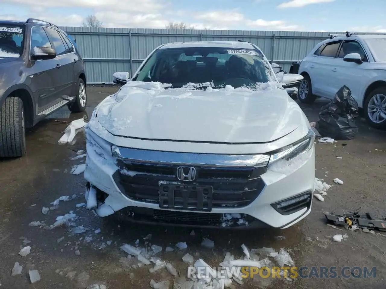 5 Photograph of a damaged car 19XZE4F93LE002908 HONDA INSIGHT 2020